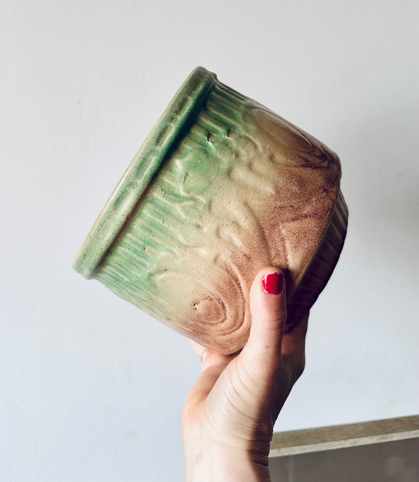 1920s McCoy Jardiniere ceramic planter