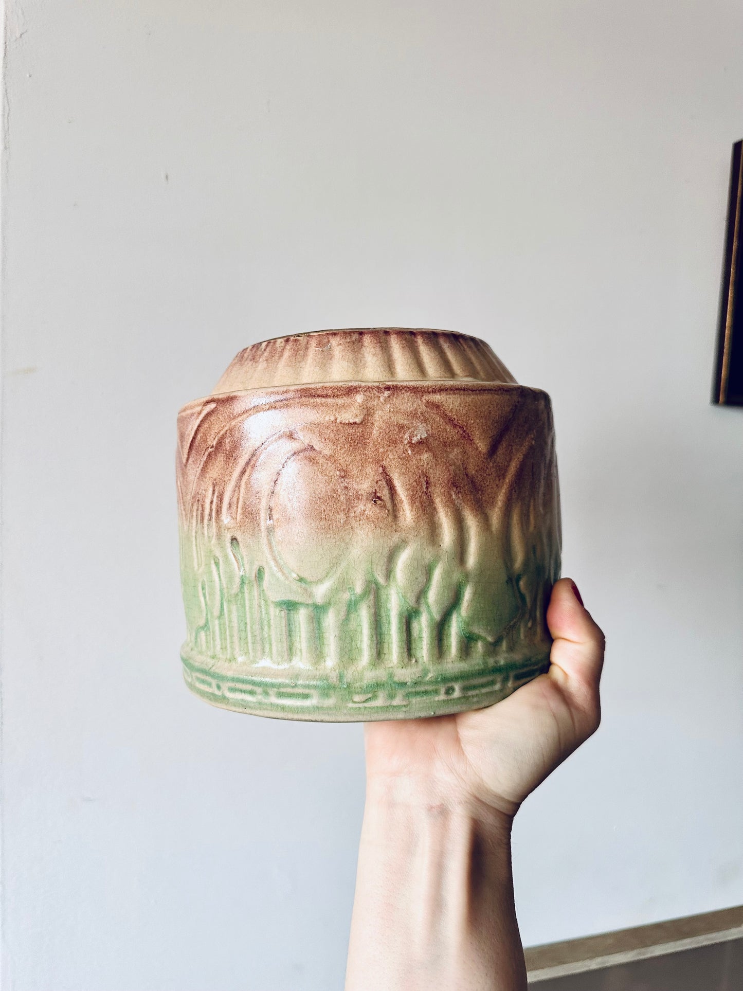 1920s McCoy Jardiniere ceramic planter