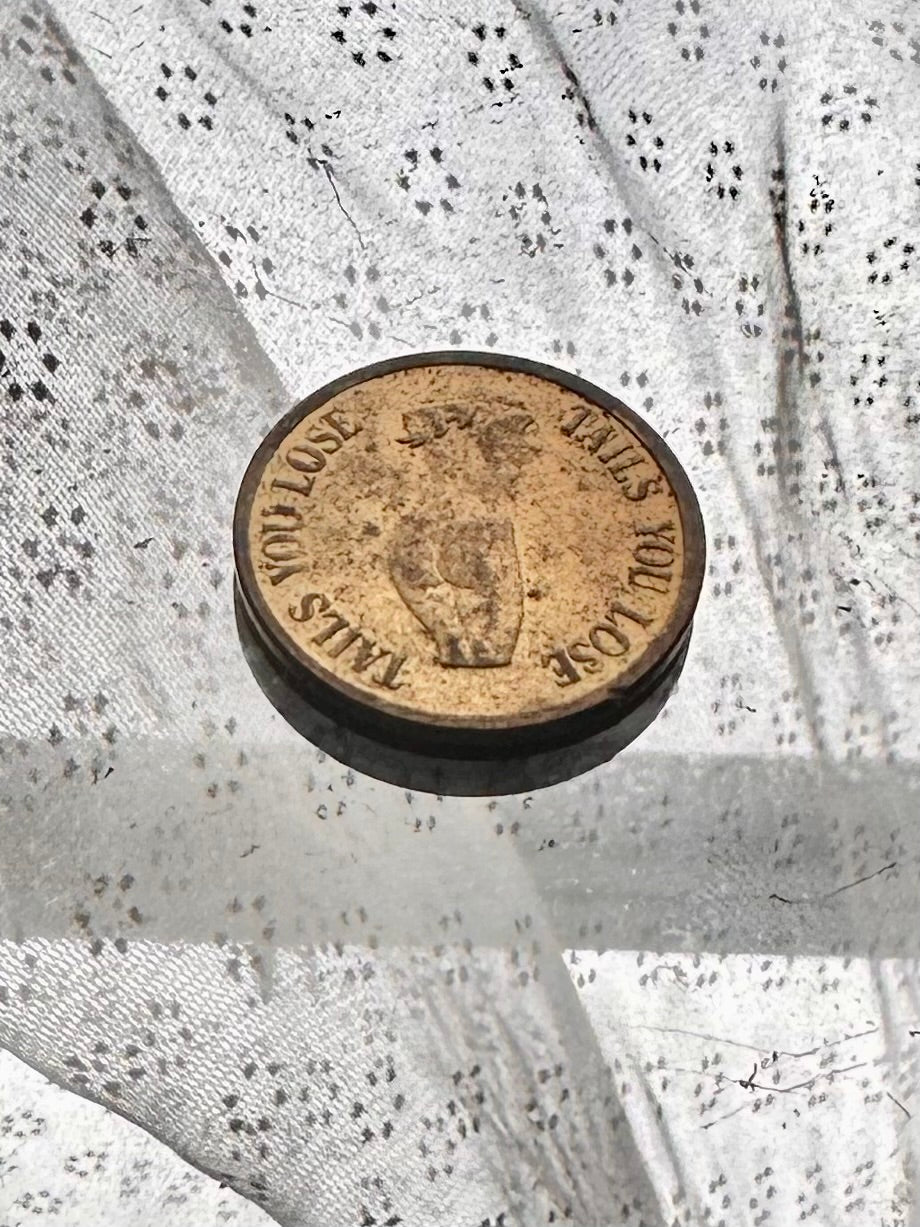 WW2 Lady Luck Flipping Coin